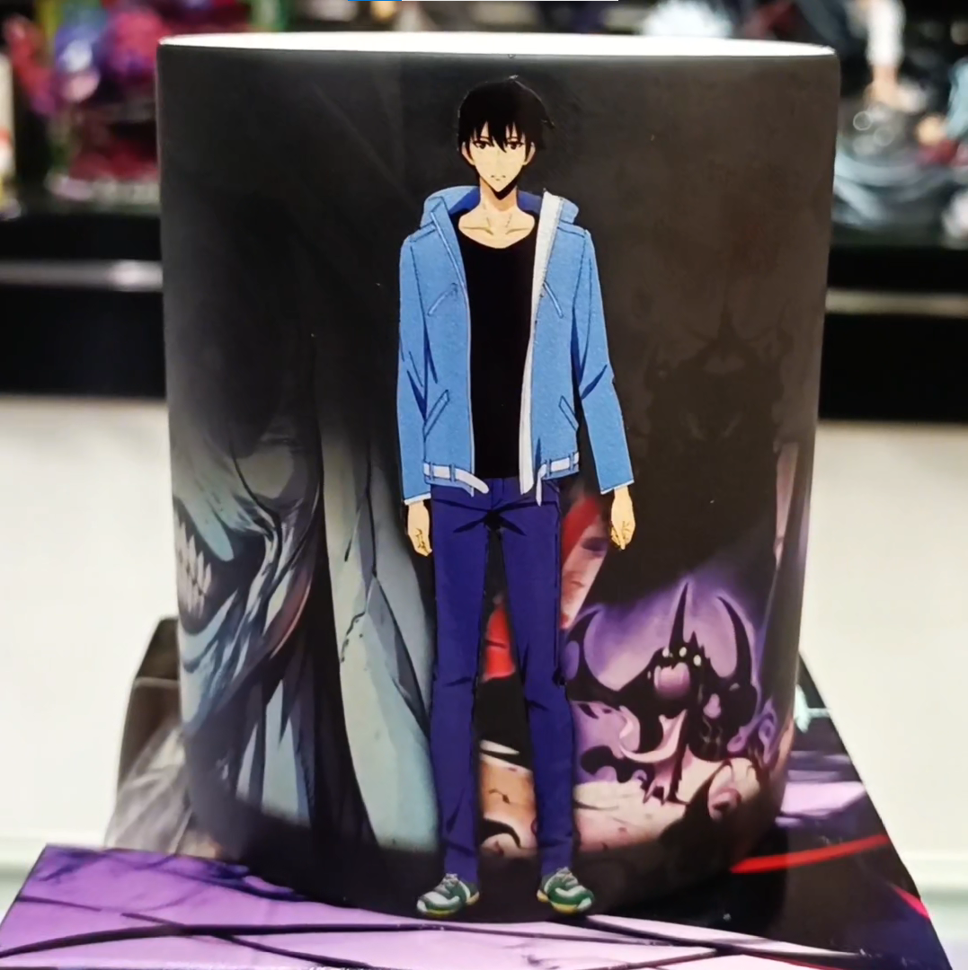 Solo Leveling Jin-Woo Heat-sensitive color-changing mug （Buy 3 get 1 free mug❗）